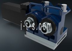 Fadal ITS 5" Dual Rotary Head, with Motor & Cable