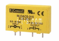 Fadal Solid State Relay, Yellow, 1 Amp, 5v