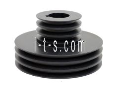 Fadal Spindle Motor Pulley, 6 Belt, Non Coolant Thru.