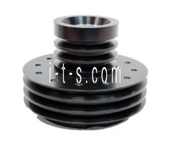 Fadal Spindle Motor Pulley, 6 Belt, Non Coolant Thru.