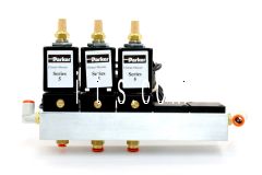 ITS CNC Valve, 3 Way With Manifold, 120VAC