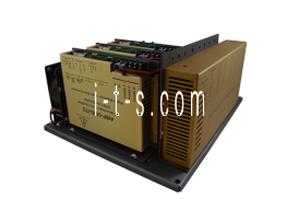 AC AMP Chassis, Power Supply. & 3 ITS AMP-0039's.