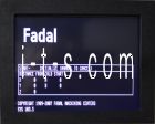 Fadal LCD Display, 12.1" CNC88(HS), BNC or VGA with Bezel & Remote